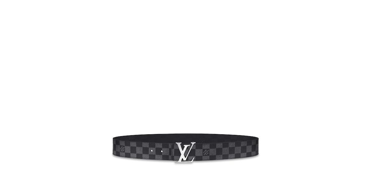 Moda LV Initiales 40mm Reversible Belt Damier Infini Leather - Louis Vuitton