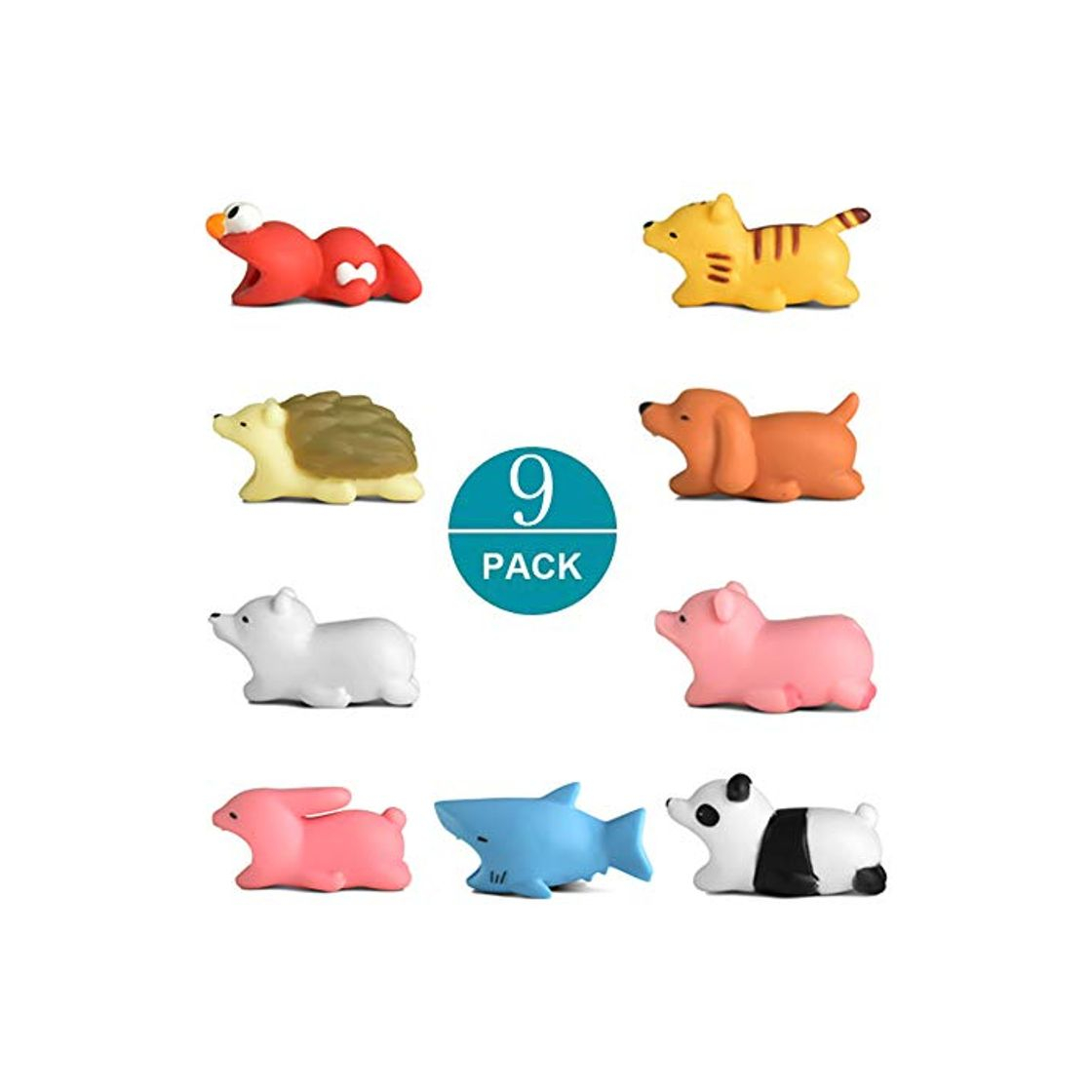 Electronic Newseego Protector de Cable Cargador de Ahorro Chewers de Cable Cute Animal