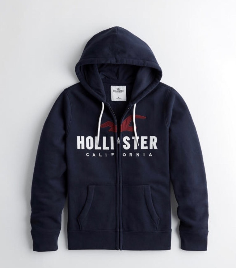 Producto HOLLISTER Logo Full-Zip Hoodie