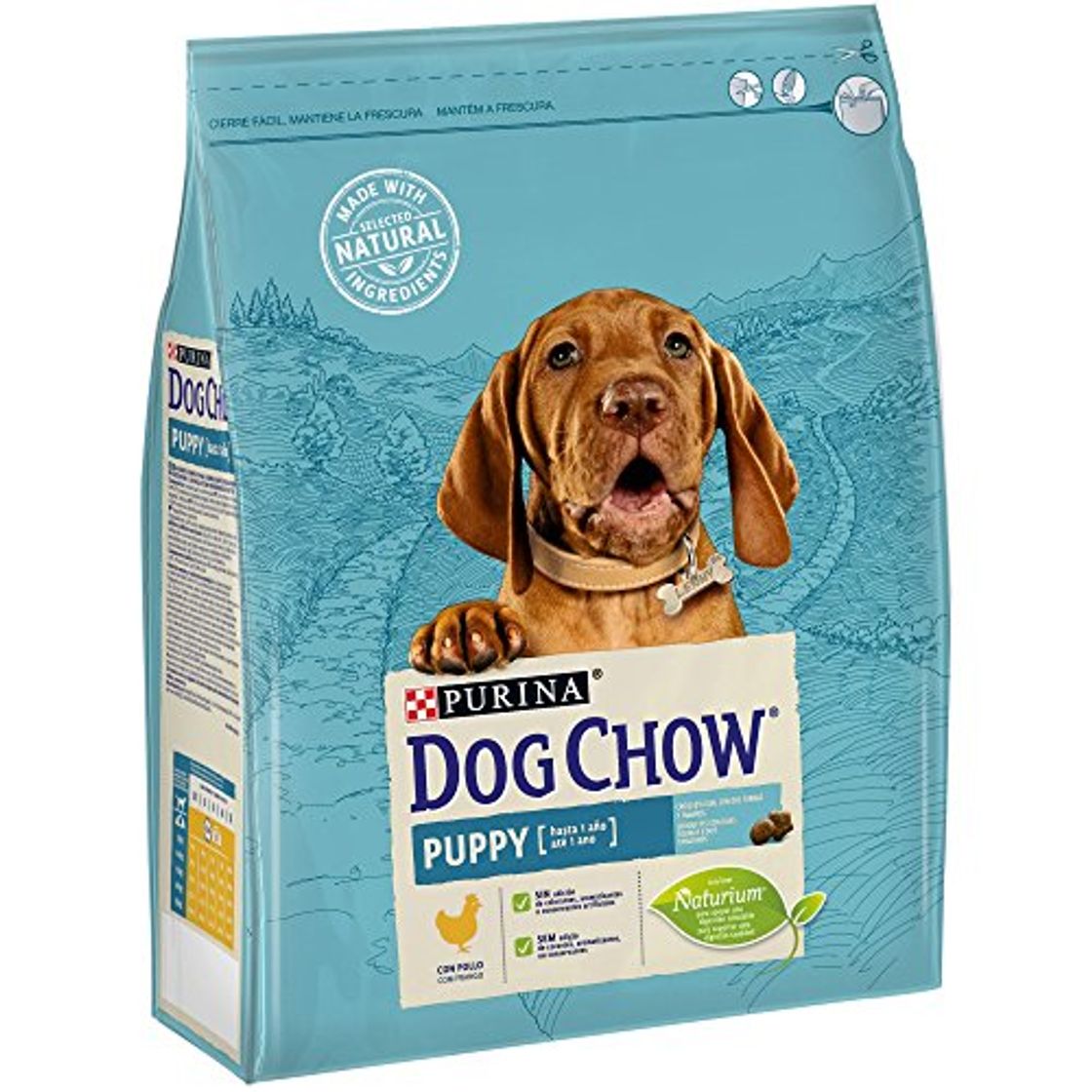 Productos Purina Dog Chow Puppy para Perro Cachorro Pollo 4 x 2