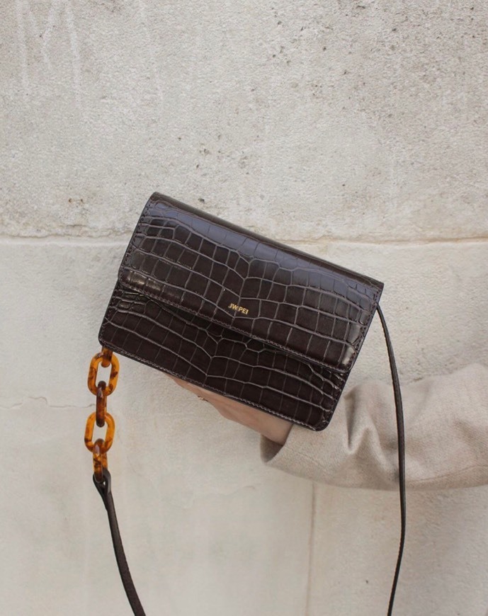 Julia Acrylic Chain Crossbody Bag