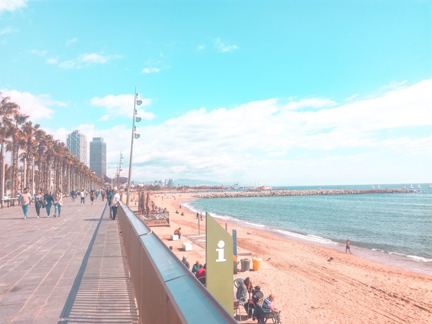 Lugar Playa de la Barceloneta