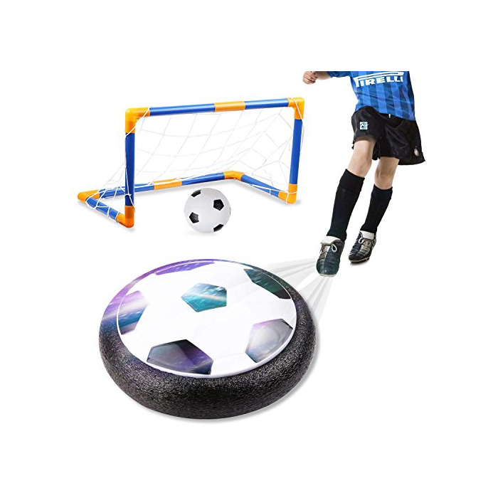 Producto amzdeal Air Football Kit Juguete Balón de Fútbol（1 x Air Hover Ball+1