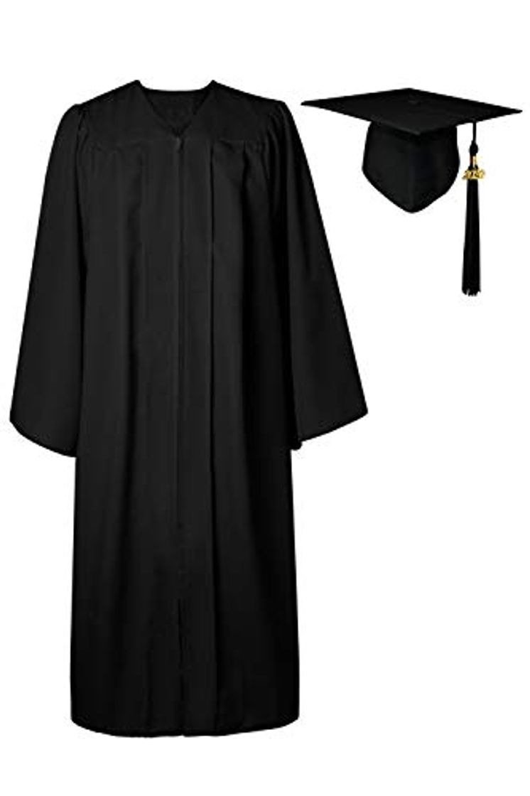 Products GraduatePro Graduación Toga y Birrete Adulto 2020 Universidad Disfraz Traje Unisex Mujer Hombre 12 Colores