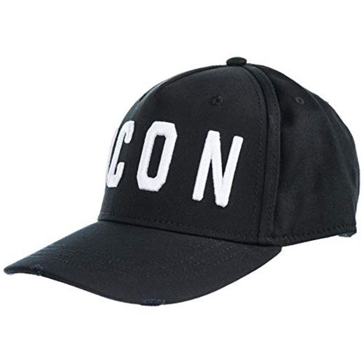 Dsquared2 Icon Gorra de Beisbol Hombre Nero