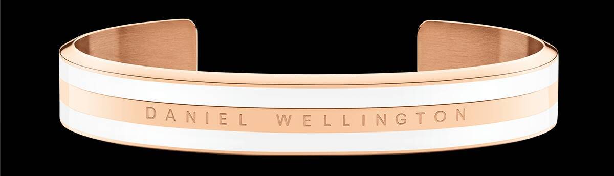 Product DW Classic Bracelet Rose Gold White