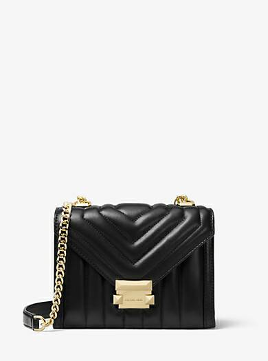 Producto MK Whitney Small Quilted Leather Convertible Shoulder Bag