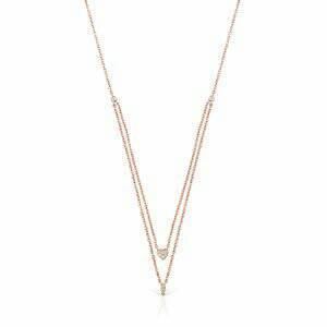 Products Tous Colar Les Classiques em Ouro rosa com Diamantes