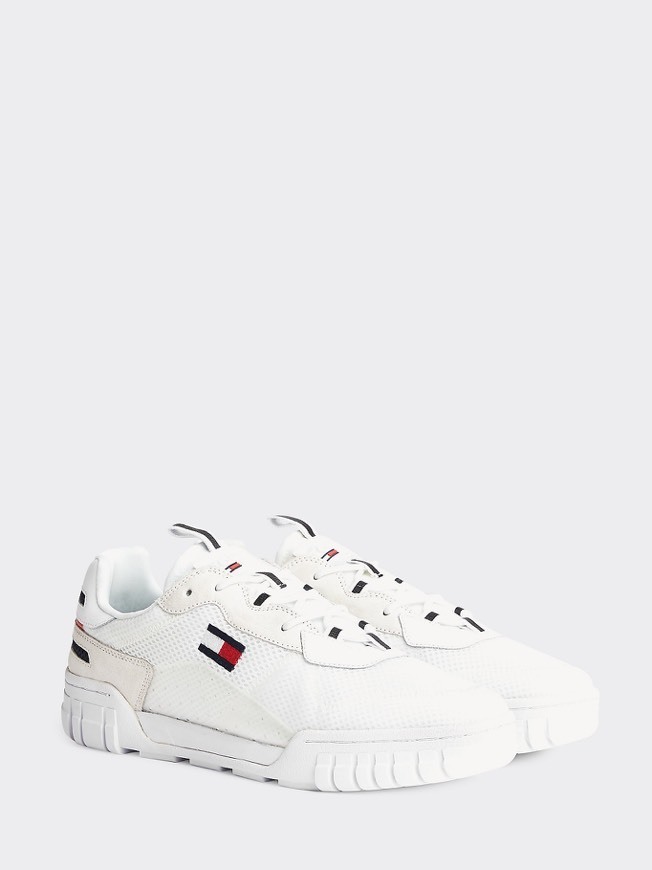 Productos Tommy Hilfiger Lifestyle Tommy Jeans Sneaker, Zapatillas para Hombre, Blanco