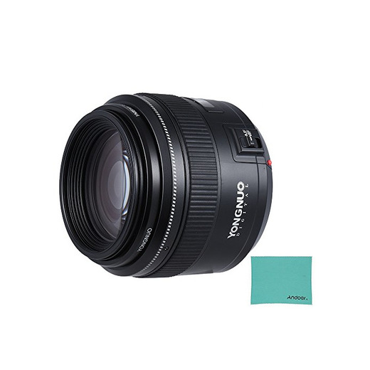 YONGNUO YN85mm f1.8 AF/MF Objetivo Primer Teleobjetivo Medio Estándar Lente Focal Fija