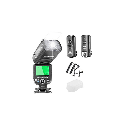 Neewer NW-562 E-TTL  Flash Speedlite Kit para Canon DSLR con NW-562