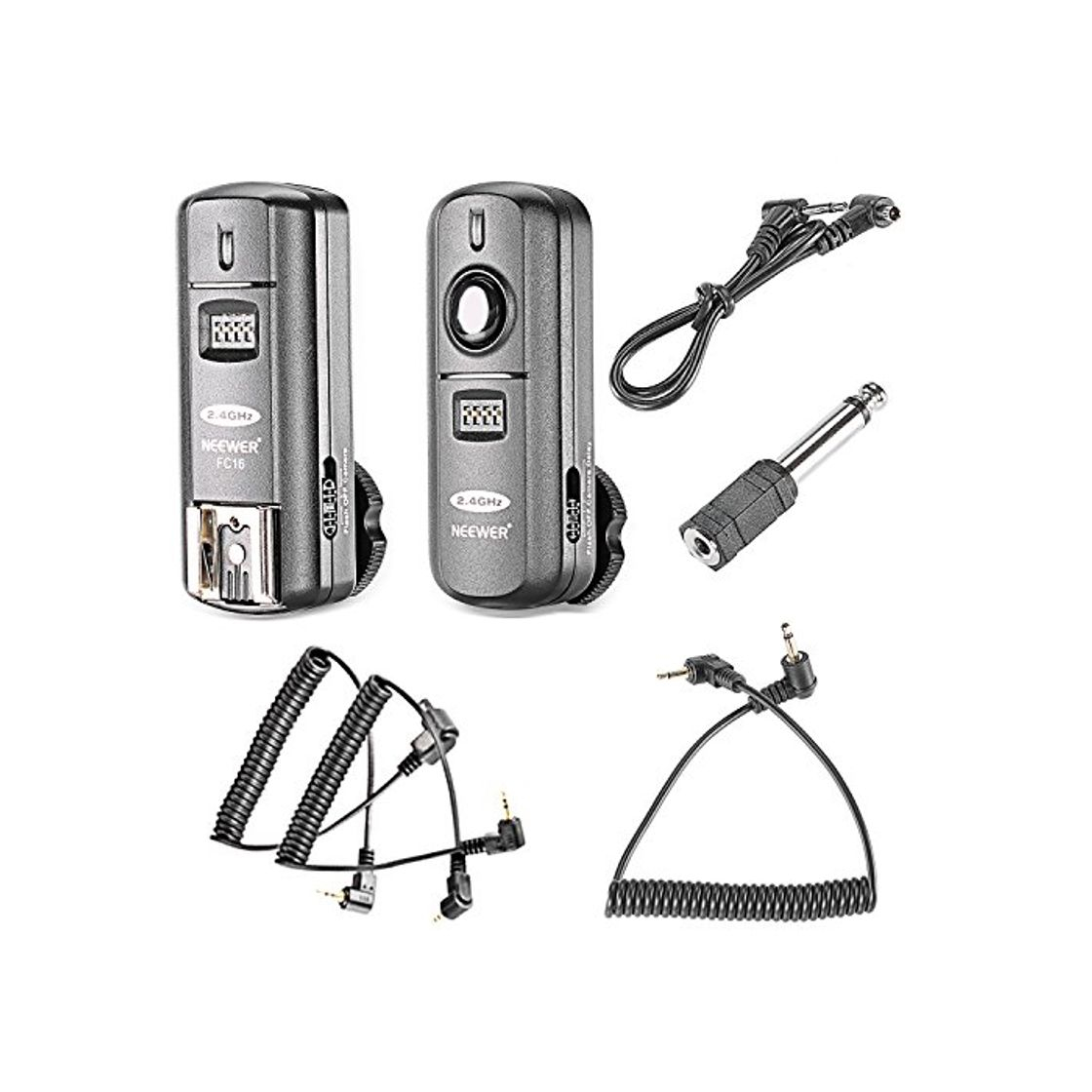 Social Neewer FC de 16 multicanal 2.4 GHz 3 en 1 Flash/Studio Disparador con flash inalámbrico disparador