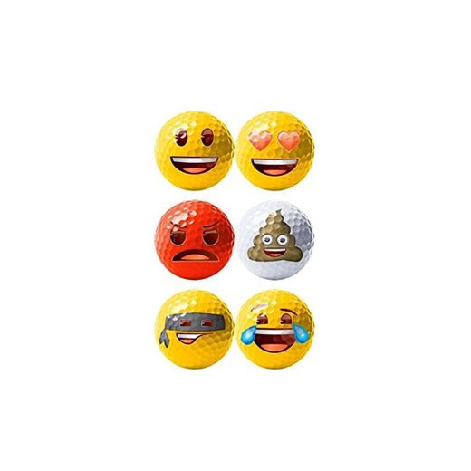 Emoji Oficial diseño Divertido Pelotas de Golf