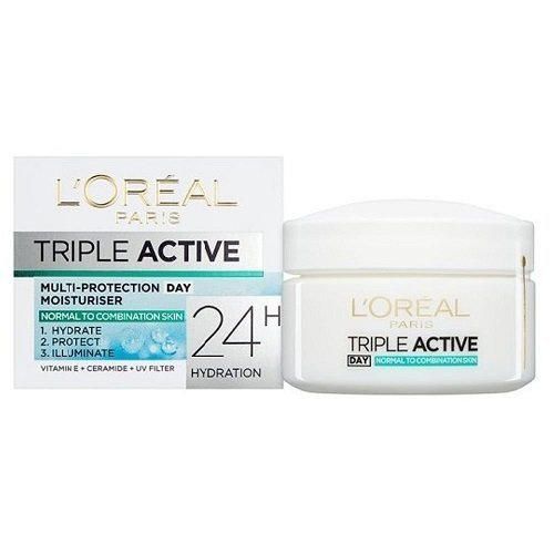 L'Oréal Paris Triple Active Day Multi-Protection Moisturiser 50ml
