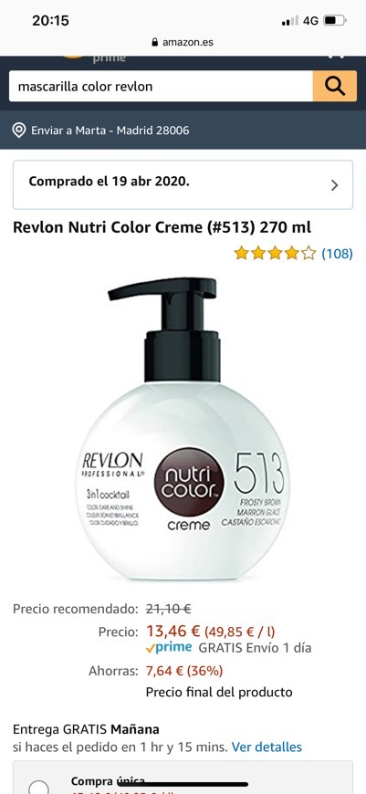 Producto Revlon Nutri Color Creme