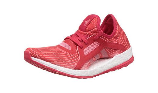 adidas Pureboost X, Zapatillas de Running para Mujer, Rojo