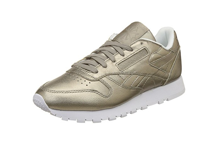 Social Reebok Classic Leather L Zapatillas, Mujer, Dorado