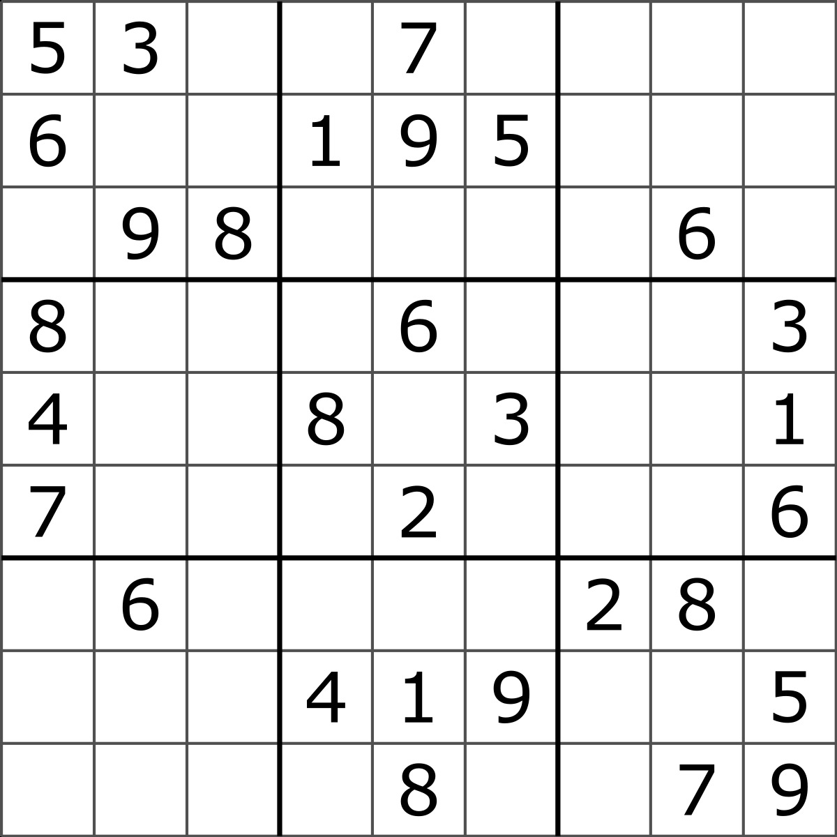 Videogames Sudoku