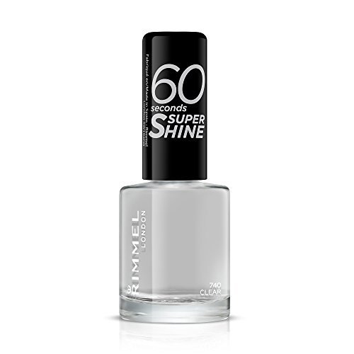 Product Rimmel London 60 Seconds Super Shine Esmalte de Uñas Tono 740 Clear