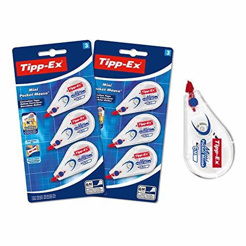 Social Tipp-Ex 962703 Cintas de corrección de mini mouse de bolsillo