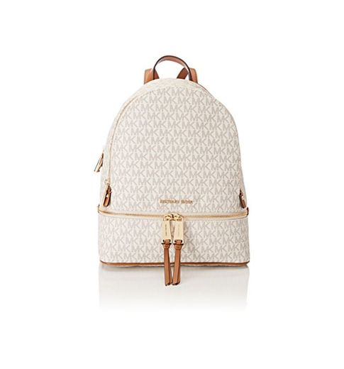 Michael Kors - Rhea Zip, Mochilas Mujer, Blanco