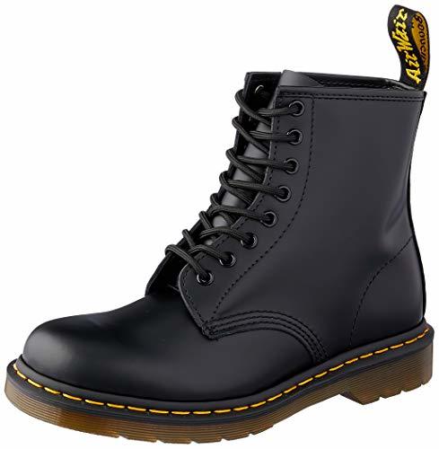 Social Dr. Martens 1460 - Botas Militares de Mujer, Negro