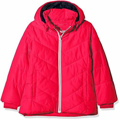 Fashion NAME IT Nmfmil Puffer Jacket Camp, Chaqueta Bebé-Niñas, Rosa