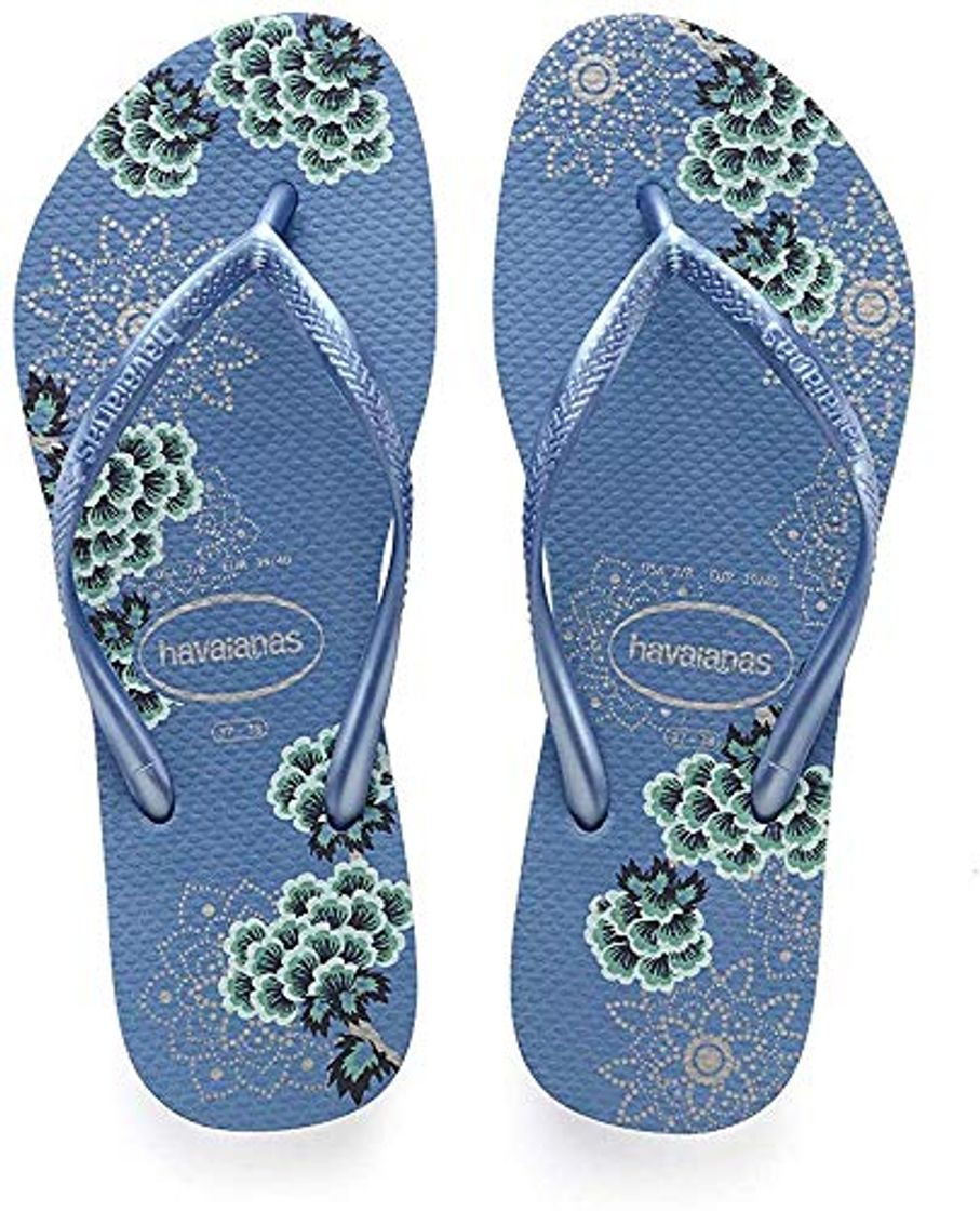 Fashion Havaianas Slim Organic, Chanclas para Mujer, Multicolor