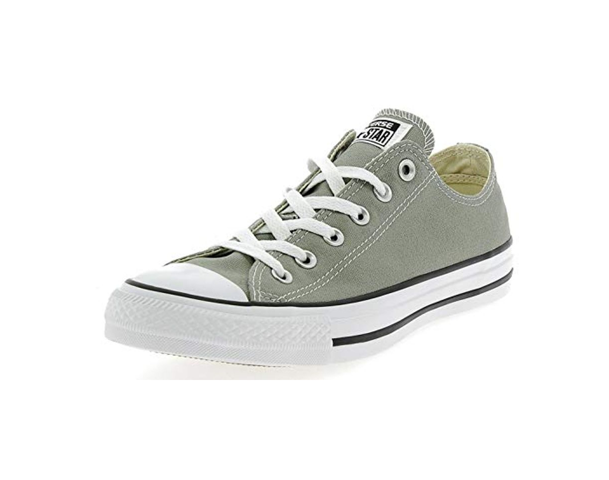 Moda Converse Chuck Taylor CTAS Ox Canvas, Zapatillas de Deporte Unisex Adulto, Verde