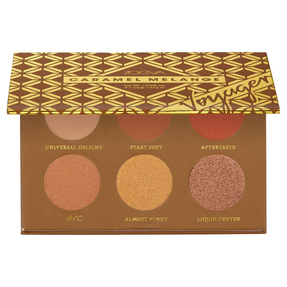 Productos Caramel Melange Voyager Eyeshadow Palette - Paleta de