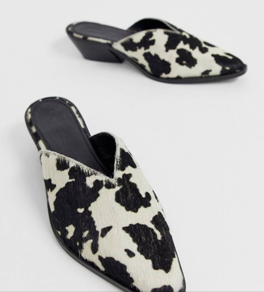 Producto Mules com padrão de vaca