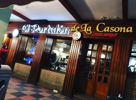 El portalón de La Casona