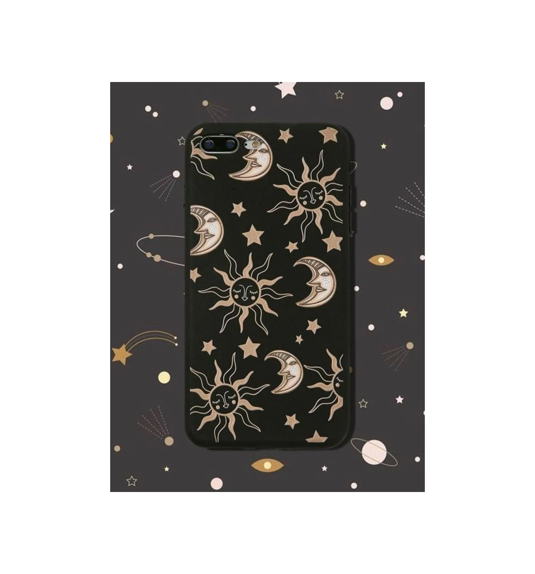 Products Moon & sun Pattern iPhone case 