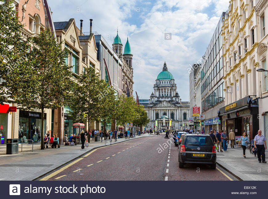 Lugar Donegall Place