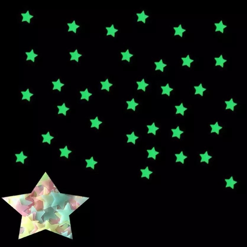 Producto Estrelas fluorescentes p/ quarto