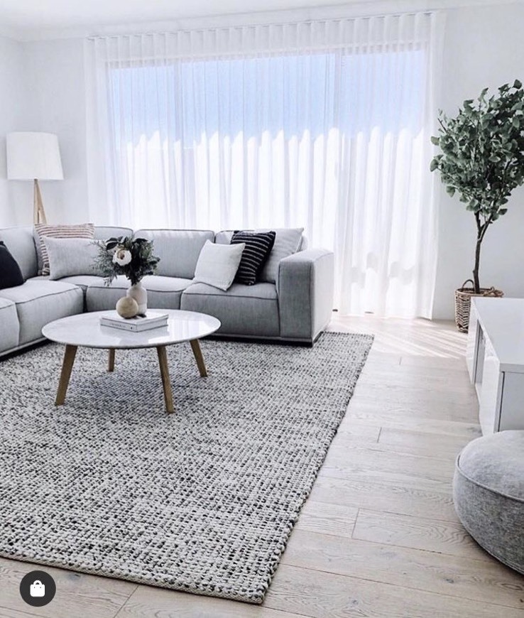 Social Inspo sala tons cinza 