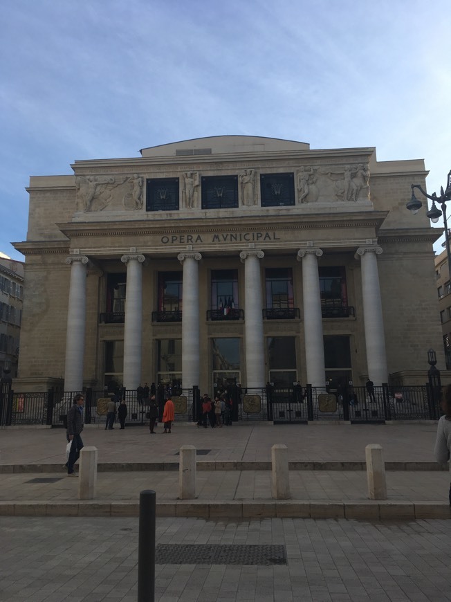 Place Opéra municipal de Marseille