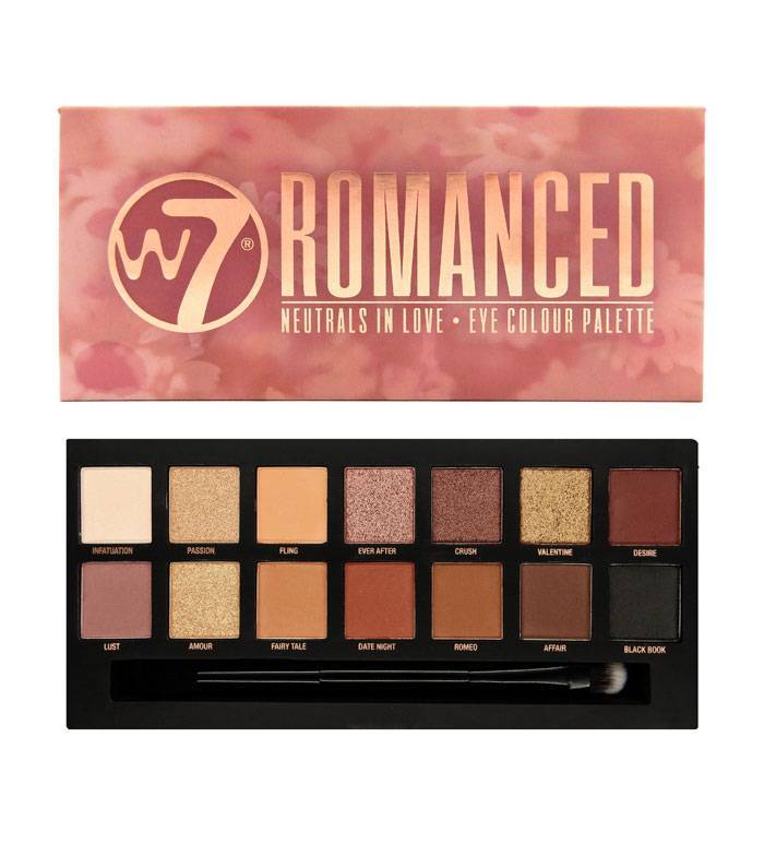 Fashion Romanced Paleta de Sombras W7 precio