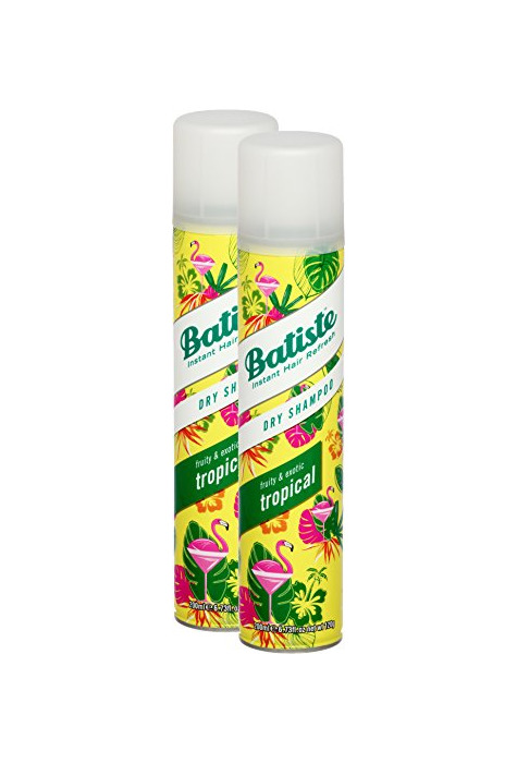 Belleza Batiste seco Champú Dry Coconut & Exotic Tropical, fresca pelo para todos