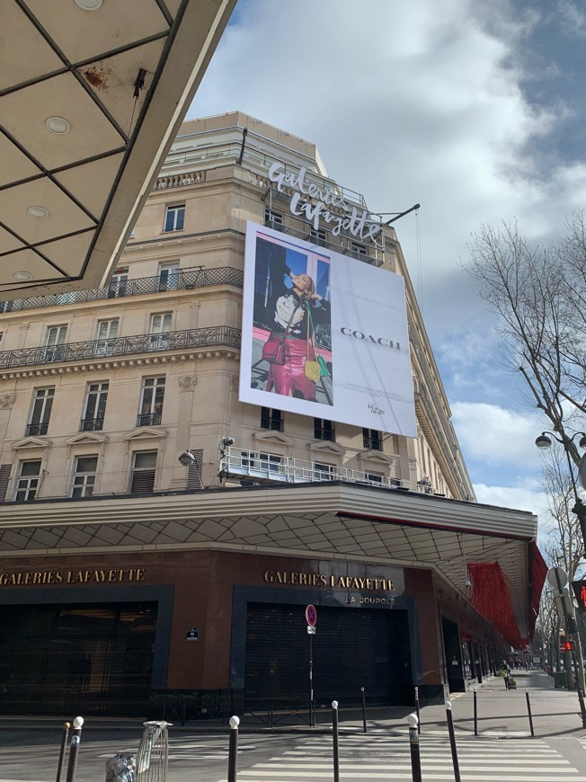 Place Galeries Lafayette Haussmann