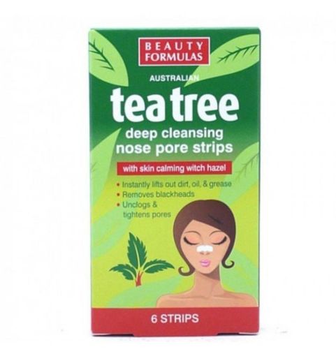 Beauty Formulas- Nose Strips Tea Tree 
