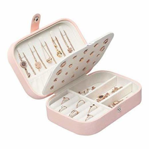 Lrikas Joyero Pequeño Joyero Viaje Joyeros Mujer Pequeña Joyero Jewelry Organizer para