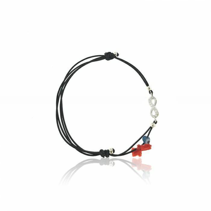 Product Pulseira MJ Fio de Seda Prata 925/1000

