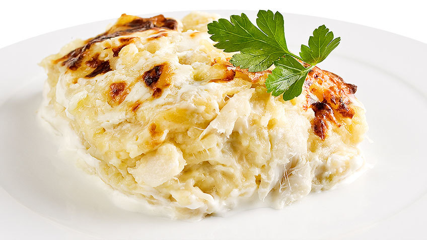 Social Bacalhau com natas 