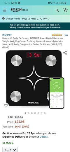 Bluetooth Body Compo Scales