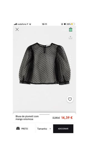 Blusa plumeti