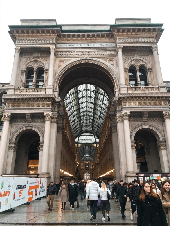 Lugar Galería Vittorio Emanuele II