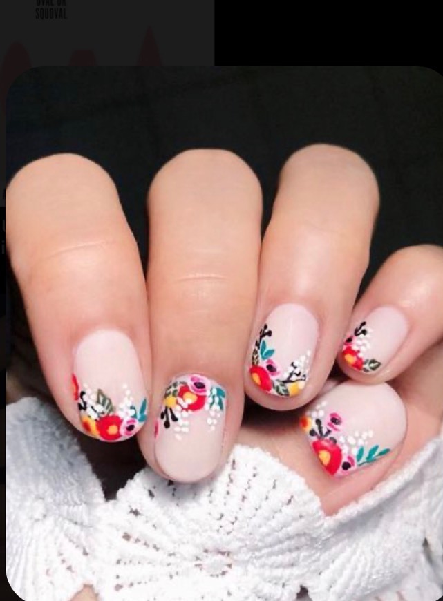 Product Unhas floral 