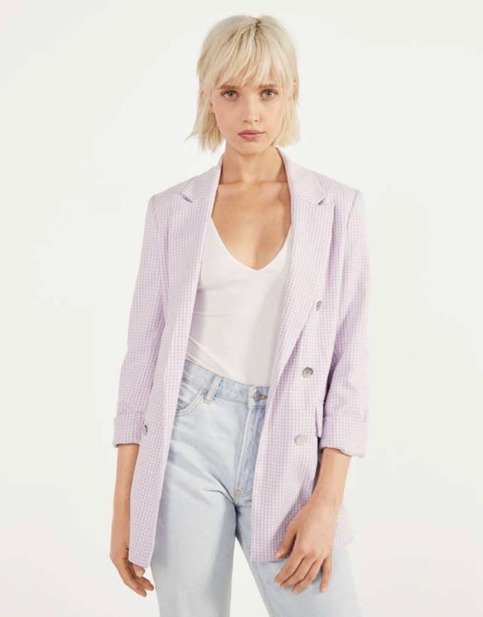 Social Blazer lilás pastel