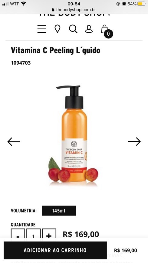 Vitamina C Peeling Líquido